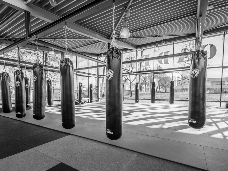 Bonjasky academy Almere glazengevel kickboksen boksen Architect Remy Bonjasky