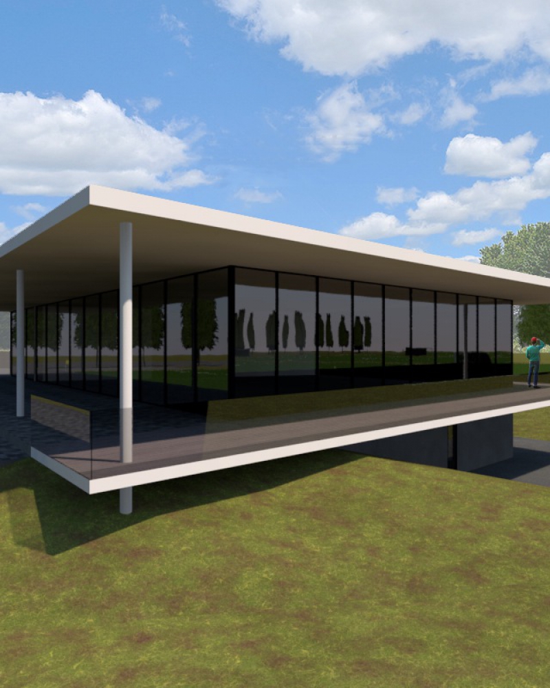 groenwit architect Apeldoorn impressie voetbalclub kantine glas