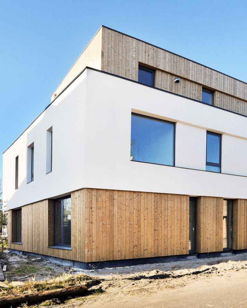 vrijstaande woning Den Haag architect hout nieuwbouw