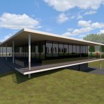 groenwit architect Apeldoorn impressie voetbalclub kantine glas