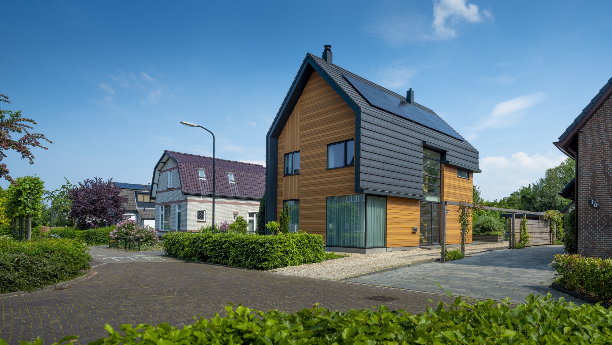 vinkenlaan Apeldoorn Architect cape cod hout glas woonhuis nieuwbouw