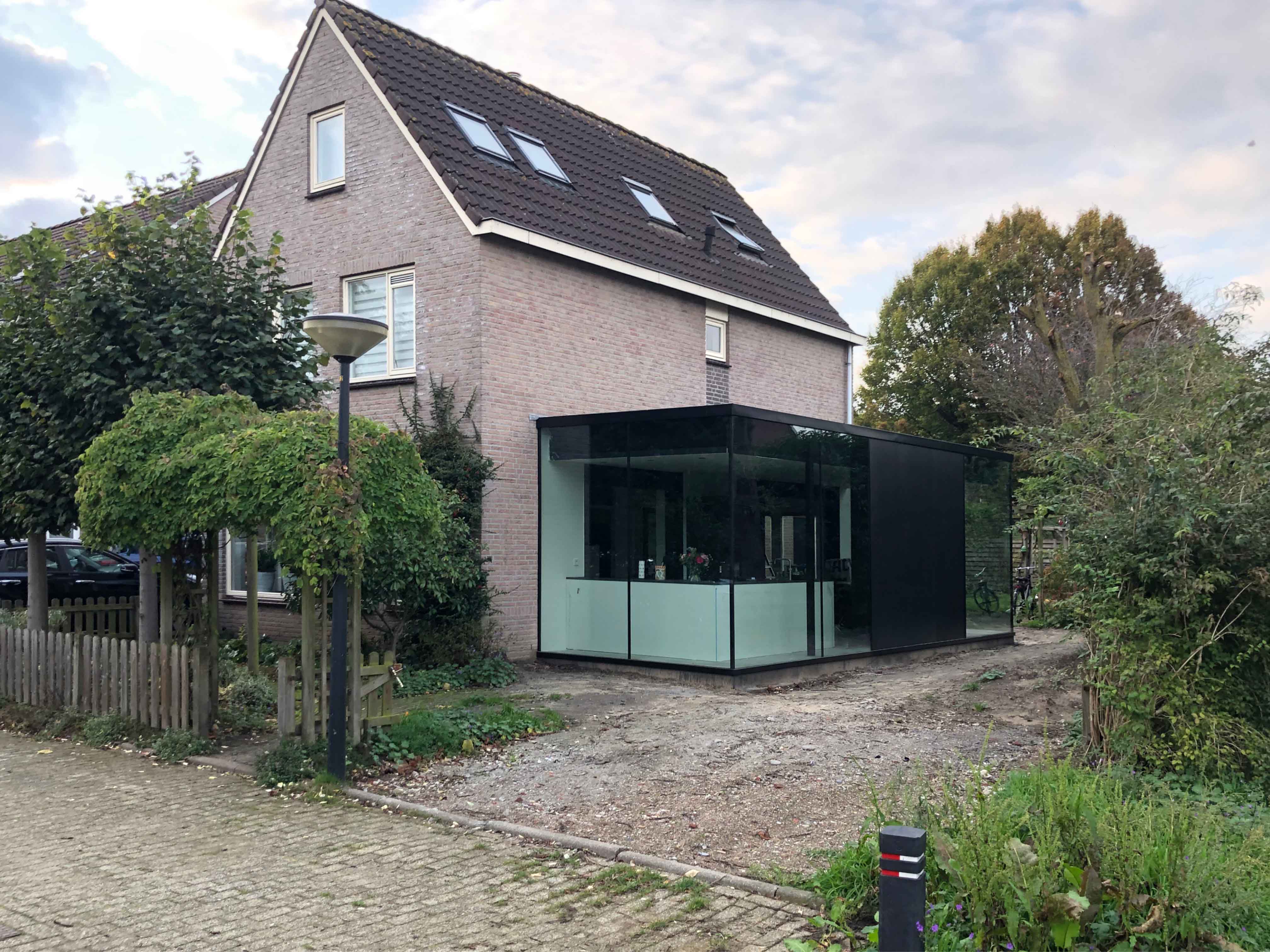 soldeniersveld Apeldoorn uitbouw glas architect